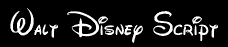 Walt Disney Script New(24958 Bytes)